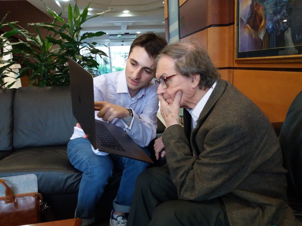 Aram Gurzadyan with Sir Roger_Penrose 